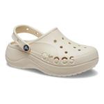 Женские клоги Baya platform Crocs, White - фото