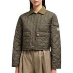 Moncler Куртка с логотипом Chitre стёганая, Olive Green - фото 3
