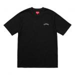 Футболка ss18 mesh arc logo tee black logo tee 'black white' Supreme, черный - фото