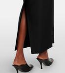 Шерстяное макси-платье Perrine Tove, Black - фото 5