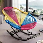 Fantasy Кресло-качалка x-shaped, усиленное, розового цвета - фото 2