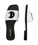 Кожаные тапочки Just Cavalli, белый - фото 4