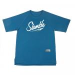 Футболка унисекс Slamble, синяя - фото 8