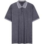 Мужская поло Tommy Hilfiger, серый - фото