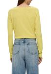 Топ с длинными рукавами s.Oliver, желтый - фото 5