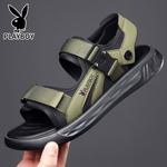 Пляжные сандалии мужские Playboy, зеленый - фото 19