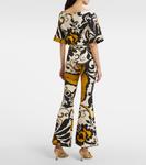 Расклешенные флисовые брюки с принтом Медитация La DoubleJ, Marea - фото 3