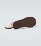 Кожаные сандалии-шлепки Brunello Cucinelli, Calcare - фото 7