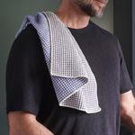 Кухонное полотенце Ikea Välvårdad, 45x60 см, сине-белый - фото 2