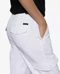 Брюки карго Rebel Sanctuary, белый - фото 4