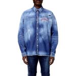 Dsquared2 потертая джинсовая рубашка DSQUARED 2, синий - фото 3