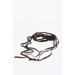 Плетеное кожаное ожерелье RODEO BOY Dsquared2, коричневый - фото