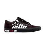 Кроссовки Patta x Old Skool Vans, черный - фото