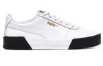 Кроссовки carina leather 'white black' Puma, белый - фото 2