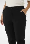 Брюки кчала, чиносы Kaffe Curve, Black Deep - фото 4