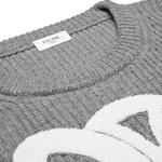 Свитер Women's Medium Gray CELINE, серый - фото 4