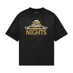 Футболка Amiri Nights Oversized Tee, Black - фото
