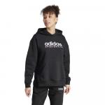 Худи adidas All Szn Fleece Graphic, черный - фото