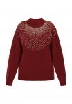Джемпер faina Jumper, Burgundy/Red - фото 5