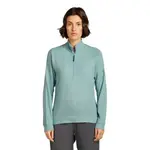 Толстовка Icebreaker Merino Blend 260 Waffle Knit Wander half zip, синий - фото