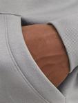 Толстовка с капюшоном на молнии JACK & JONES Star, Mottled Grey - фото 4