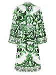 Махровый халат DOLCE & GABBANA, белый - фото 2
