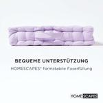 Подушка Homescapes сирень, 40/40/8 см - фото 4