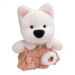 Плюшевая игрушка милый вест хайленд уайт терьер 28 см CHUNTUSHU - фото 5