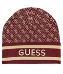 Шапка GUESS SEVYN, бордо - фото