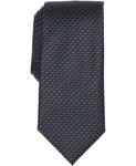 Мужской галстук Craven Mini Pattern Classic Fit Perry Ellis Portfolio, Black - фото
