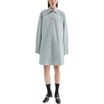 Хлопковое поло-платье JIL SANDER, светло-голубой - фото 3