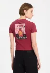 Футболка с принтом tee moove on Volcom, Deep Red - фото