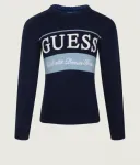 Свитер regular fit Guess, темно-синий - фото