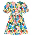 Хлопковое платье Ramo De Flor Fábula, Est Ramo De Flor Fundo Off - фото 4