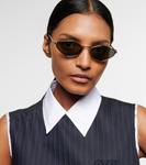 Miu Regard солнцезащитные очки "кошачий глаз" Miu Miu - фото 3