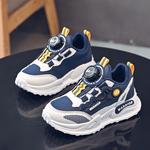 Детские кроссовки для бега Kids WARRIOR, темно-синий/белый/желтый - фото 5