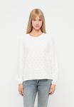 Блуза VILA VIASTA O-NECK L/S , Snow White/White - фото