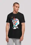 F4NT4STIC Футболка "Butterfly Silhouette TEE UNISEX", принт, черный - фото
