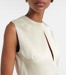 Топ с баской Jil Sander, Natural - фото 4