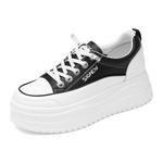 Дышащие низкие кроссовки для скейтбординга для женщин Cigna, Black - фото