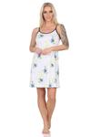 Ночная рубашка NORMANN Spaghetti Neglige, белый - фото
