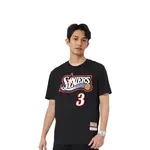 Футболка унисекс черная Mitchell & Ness, черный - фото 5