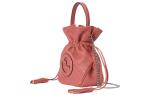 Сумка blondie mini bucket bag 'pink' Gucci, розовый - фото 2