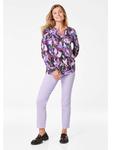 Блуза GOLDNER, цвет lila/gemustert - фото 2