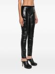 Rick Owens леггинсы с покрытием, черный - фото 3