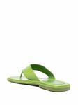 BY FAR шлепанцы Piel, зеленый - фото 3