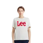 Футболка унисекс белая Lee, белый - фото 3