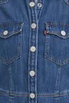 Джинсовое платье Levi's, синий - фото 5