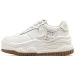 Женские низкие скейтерские кроссовки ST&SAT, экрю - фото 6