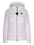 Стёганая куртка Caroll с капюшоном и отделкой Blauer, белый - фото